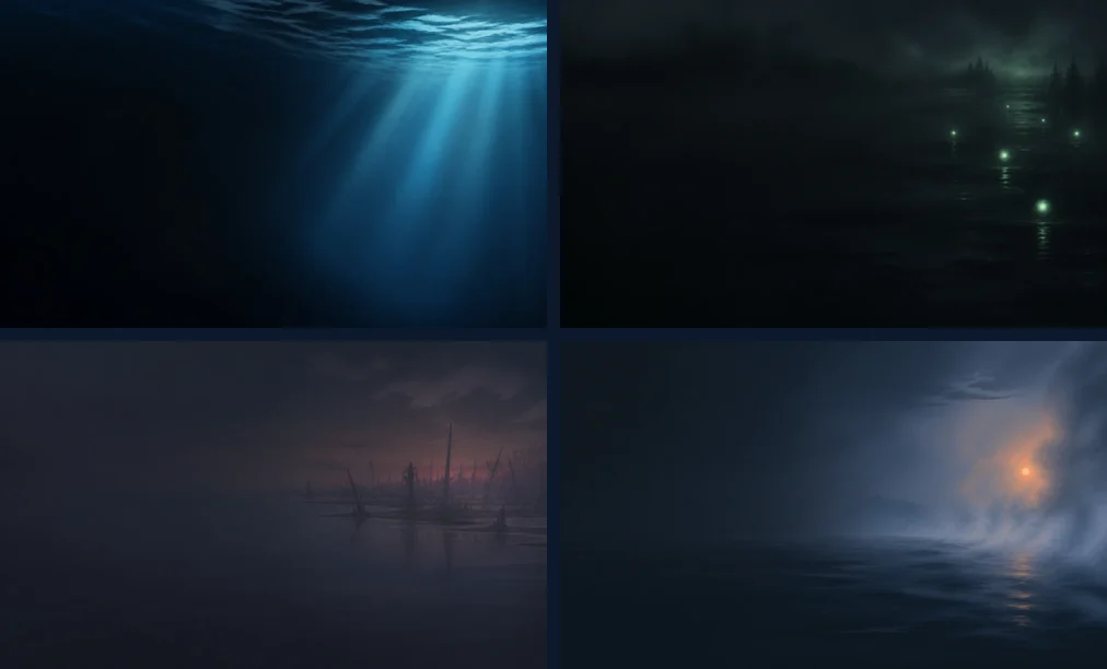 Surfacing, Witch Light, Ghost Fleet and Sea Smoke